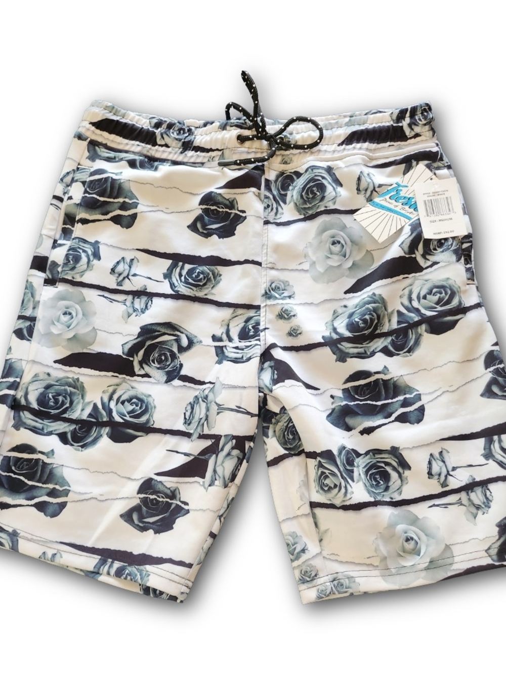 NWT Fresh Prints Of Bel-Air By Drill Clothing Rose Shorts - Size Medium